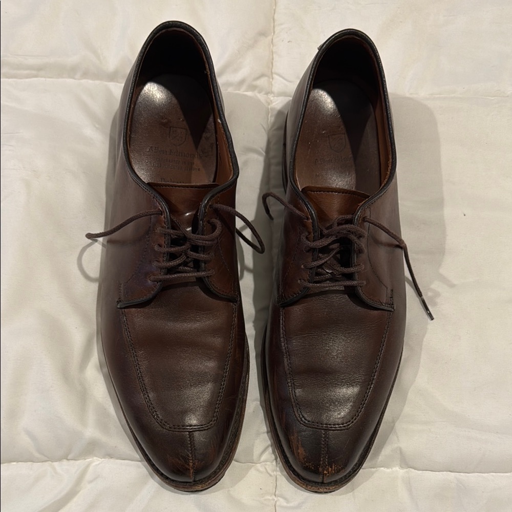 Men's Brown Leather Dress Shoes